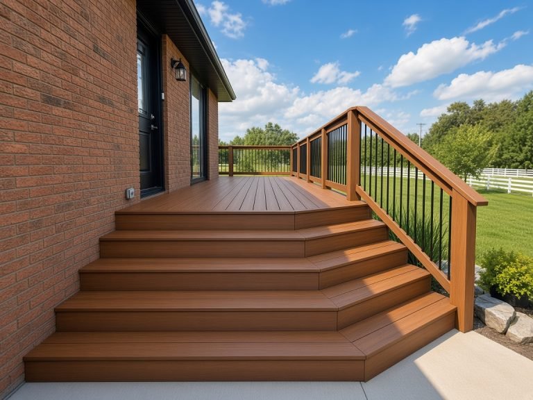 Deck Stained