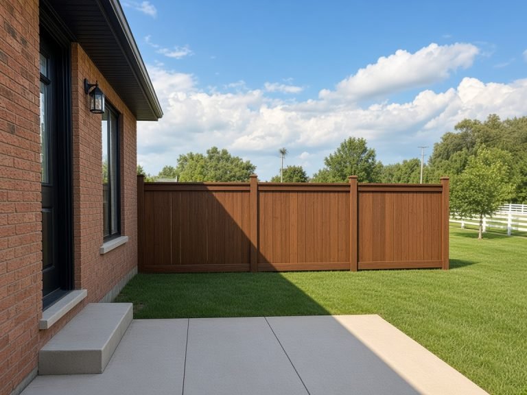 Fence Stained